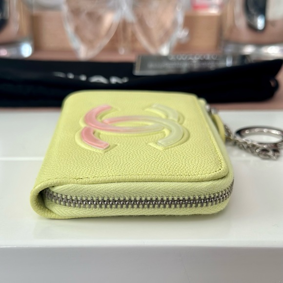 Chanel Leather Keychain Card Wallet - Picture 12 of 12